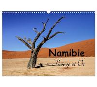 Namibie Rouge et Or (Calendrier mural 2026 DIN A3 vertical), CALVENDO calendrier mensuel: Michel DENIS, photographe et cueilleur d'images, vous fait ... rêver sur un pays magnifique: la Namibie