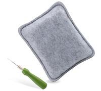 Namner Tappetino in feltro, set iniziale in feltro a secco, cuscinetto in feltro, base per infeltrimento a secco con ferri in feltro e aghi in feltro