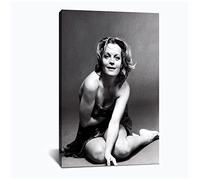 NAMNNE Pittura di opere d'arte su tela 60 * 90cm Senza Cornice Moder Romy Schneider Poster Canvas Wall Art Pictures per camera da letto