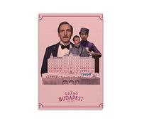 NAMNNE Poster da parete su tela 60 * 90cm Senza Cornice Film The Grand Budapest Hotel5 Incisione di pittura