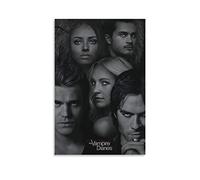 NAMNNE Poster E Stampe 60 * 80cm Senza Cornice Paul Wesley Ian Somerhalder Katerina Graham Candice Accola Michael Malarkey Poster Canvas Wall Art Room Pictures for Bedroom Gifts Decor