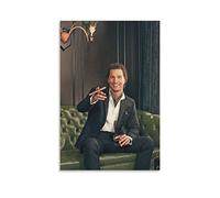 NAMNNE Quadri Su Tela 40 * 60cm Senza Cornice Interstellar Matthew McConaughey Movie Smile Decorative Living Room Posters