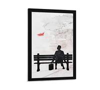 NAMNNE Quadri Su Tela 40 * 60cm Senza Cornice Movie Classic Forrest Gump Poster Canvas Wall Art Pictures for Bedroom Wall Art Gifts Decor