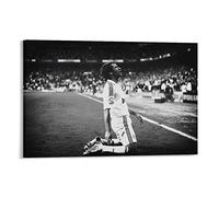 NAMNNE Quadri Su Tela 40 * 60cm Senza Cornice Raul Foto d'epoca di giocatori di calcio spagnoli (2) Poster da parete con decorazioni artistiche