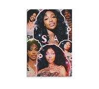 NAMNNE Quadro Su Tela 30 * 50cm Senza Cornice Cantante SZA Cool Poster Room Decor for Teens Girls Wall Paintings Home Decor Kitchen