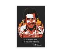 NAMNNE Stampe Quadri 50 * 70cm Senza Cornice Pablo Escobar Room Decor per ragazze adolescenti pittura murale per vivere bagno casa cucina arte della parete