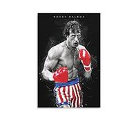 NAMNNE Stampe Quadri 50 * 70cm Senza Cornice Rocky Balboa stile Stampa dipinti per soggiorno Camera da letto decorazione