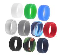 NAMOARLY 10 in Silicone Sportivi Unisex e Comodi per Fitness 10 Pcs Attività all'Aria