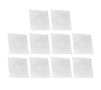 NAMOARLY 10 Pezzi Custodie Trasparenti per CD e Dvd in Plastica, Singole, Spazio per Numerazione e Inserto, per Archiviazione e Protezione Dischi