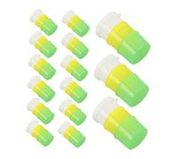 NAMOARLY 15 Set Bicchiere per Medicinali in Plastica Spesso con Coperchio Tazze per Somministrazione Farmaci Mattina, Pomeriggio e Notte