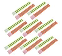 NAMOARLY 16 Pezzi Bracciale Riflettente Elastico Doppia Striscia Riflettente Larghe per visibilità a 360 Gradi, Comfort e Sicurezza per Ciclismo e attività All'aperto