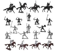 NAMOARLY 1set Figurine Miniature e Cavalieri Per Decorazioni e Giocattoli Per e Adulti Realistici e