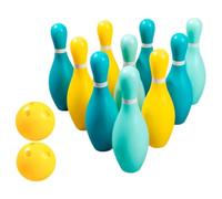 NAMOARLY 1set Giocattoli da Bowling per Bottiglie e Palline Gioco Indoor e Outdoor per Sviluppo delle Abilità Motorie e Coordinazione Divertimento per Genitori e Figli