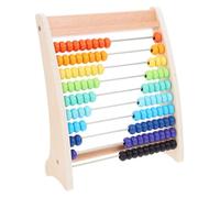 NAMOARLY 1Set Giocattoli Educativi Legno per Abaco per Apprendimento Della Matematica Calcolatore Sviluppo Cognitivo e Sicuro e Resistente Età Anni