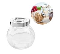 NAMOARLY 2 Pz Contenitore Per Dadi Da Cucina Barattolo Di Conservazione Contenitore Per Cereali in Contenitori Di Con Coperchi Porta Spezie Bicchiere Serbatoio Di Stoccaggio