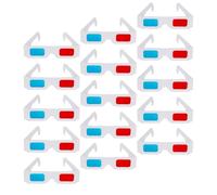 NAMOARLY 200 Occhiali di Carta 3D Anaglifi Rosso e Blu Occhiali 3D per Cinema e Film in Cartone Riutilizzabili Compatibili TV Computer e Dispositivi Mobili per Feste Scuola e