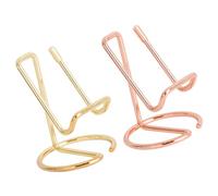 NAMOARLY 2pezzi Supporto Per Telefono Cellulare Da Supporto Per Tablet Resistente in Ferro Design Semplice Per Tavolo Ufficio Studio