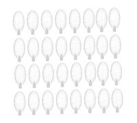 NAMOARLY 30 Pezzi Fischietti Doppi in Plastica Accessori Per Abbigliamento e Giocattoli Soffiatori Rumore Forte Per Artigianato e Riparazioni Fai Da Te