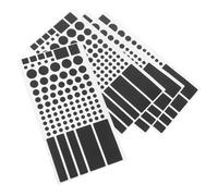 NAMOARLY 4 Adesivi Oscuranti per Luce LED Nastro Adesivo Dimmer per Elettronica Compatibili Router e Dispositivi Riduzione Luminosità 50-80% Adesivi Oscuranti per Schermo LED