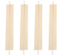 NAMOARLY 4Pcs Filato Piatto Cintura In Acciaio Manuale Elemento Di Tenuta Della Macchina Strisce Di Riscaldamento Filo Di Tenuta Del Riscaldamento Saldatura A Caldo Più Vicino Panno