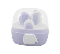 NAMOARLY 4pezzi Cura per Ragazzo Ragazza con Tagliaunghie Sicuri per Ragazzo Ragazza e Kit di Forbici e Tagliaunghie Antipizzicamento Realizzato in Acciaio Inossidabile Robusto Comodo