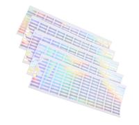 NAMOARLY 500pezzi Etichette Adesive Antimanomissione Stickers Per Sigillare e Etichettare Bottiglie Cosmetiche Facili Applicare Design Per Piccole Imprese
