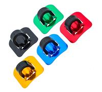 NAMOARLY 6 Clip C Fissaggio Bici Guida Cambio Resistente con Design C Supporto per Telaio Bici Corsa e Gravel Morsetto Stabile per Deragliatore e Guaina Adesivo Forte per Montaggio