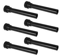 NAMOARLY 6 Pezzi Coprigambe Antiscivolo per Trampolino Accessori in Gomma e Acciaio Resistente alle Intemperie Protezione Pavimenti Interni Gambe Sostitutive per Trampolino