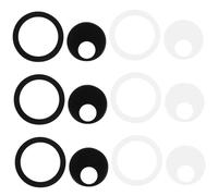 NAMOARLY 6pezzi Copertura Adesiva Per Webcam Coperture Protettive Rotonde Per Telefono Cellulare Di Coperture Per Privacy Della Fotocamera