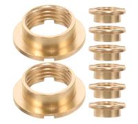 NAMOARLY 8 Pezzi Dadi Testa Tonda Controcassa per Movimento Orologio al Quarzo Design Incassato per Funzionamento Silenzioso e Fissaggio Stabile Accessori Eleganti per Riparazione e