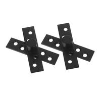 NAMOARLY Cerniere per Porta a Perno Invisibile in Acciaio Inox 360° Rotanti Cerniere Nascoste Compatte per Porte e Mobili Set da 2 Pezzi Supporto Superiore e Inferiore per Apertura