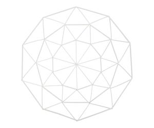 NAMOARLY Cesto di Frutta in Ferro Bianco Stile Nordico Design Traforato, Facile da Lavare e Riutilizzabile, come Centro Tavola e Oggetto Decorativo la Casa