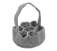 NAMOARLY Cesto Raccoglitore Per Uova Tela Borsa Per Raccolta Uova Fresche Design Pratico Per Cucina e Fattoria Resistente e Utilizzabile Anatra e Oca e Striato
