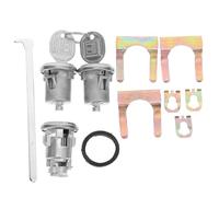 NAMOARLY Cilindro Serratura Auto per Porte e Bagagliaio Compatibile Chiusura Resistente per Sostituzione Serratura Porta con Chiavi Facile Installazione e Durata Garantita