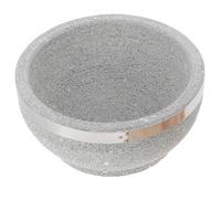 NAMOARLY Ciotola in Pietra Coreana per Bibimbap Resistente al Calore Capacità Ottimale e Design Compatto per Uso Domestico e Cottura Rapida di Ricette Coreane