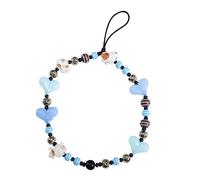 NAMOARLY Cordino Da Polso Per Cellulare Perline Creativo, Lanyard Anti-smarrimento Leggero e Resistente, Cinturino Per Appendere Telefono Adatto a Custodie e Portachiavi