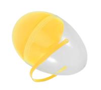 NAMOARLY Di Pasqua Di Plastica Trasparente Manico Contenitore Ricaricabile e Riutilizzabile Per Alle Uova Decorazioni Pasquali Colorate Per Ragazzo Ragazza