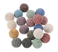 NAMOARLY Diffusore di aromaterapia in pietra vulcanica, 20 pezzi, diffusione fragranza per scrivania e ambiente living, assorbimento naturale Colore Casuale