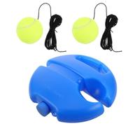 NAMOARLY Dispositivo di Allenamento Tennis Base e Corda Elastica | Plastica, Uso Interno ed Esterno, Pratica senza Compagno, per Allenatori e Giocatori Esperti
