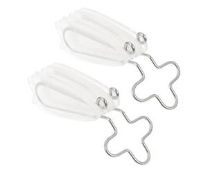 NAMOARLY Dispositivo in Silicone Ergonomico per Modellare Naso 2 Pezzi Clip Sollevante e Bellezza Nasale per Naso Diritto