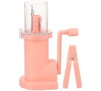 NAMOARLY Hand Knitting Machine Rosa in Plastica e Metallo, 1 Set con Istruzioni e Clip, Strumento per Insegnare Lavori a Maglia, DIY e Casa