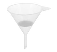 NAMOARLY Imbuto Filtrante 2 Pz Imbuto Inchiostratore Piccolo Imbuto Liquido Imbuto Per Olio Da Cucina Imbuto Trasparente Da Cucina Imbuto a Collo Corto Plastica Conico Bottiglia D'acqua