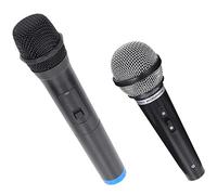 NAMOARLY Microfono Giocattolo Simulato e Party Microphone Toy per Bambini, Leggero e Portatile, Adatto a Spettacoli Teatrali, Feste e Giochi Quotidiani, Set da 2 Unità