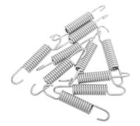 NAMOARLY Molla in Metallo per Cavalletto Laterale Veicolo Elettrico, 10 Pezzi da 100mm, Molle di Ritorno Pedale Freno per Guida Stabile e Compatibile Tutti i Terreni