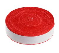 NAMOARLY Overgrip per Racchetta da Tennis, Rotolo Rosso in Poliestere | Assorbe Sudore e Riduce lo Scivolamento, Tocco Confortevole, Uso Sportivo, Finitura Semplice ed Elegante