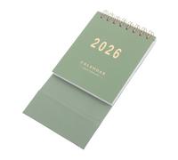 NAMOARLY Portable Standing Flip Monthly Planner For Home Office Desktop Compact Space Saving Design For Efficient Daily Scheduling