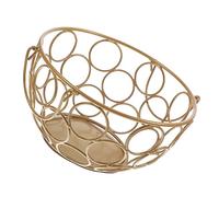 NAMOARLY Portafrutta Ferro Per Cucina Cestino Multiuso Per Frutta Verdura Ed Uova Design Elegante e Funzionale Organizer Per Tavolo e Controsoffitto Facile Da Pulire e Riporre