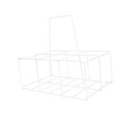 NAMOARLY Portatile Porta Bottiglie Ferro Per Latte e Birra Supporto Maneggevole Per Cucina e Feste Design Elegante e Multifunzionale