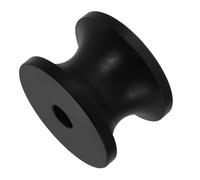 NAMOARLY Rullo Guida Ancora in Nylon Nero per Barca, Navigazione e Ormeggio | Foro 13,4mm e Scanalatura 31mm, Hardware Resistente alla Corrosione, per Cima e Manovre in Mare