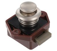 NAMOARLY Serratura a Pulsante senza Chiave per Armadietti e Cassetti Camper Chiavistello in Lega di Zinco e ABS Resistente Adatta per Yacht Roulotte e Mobili da Barca